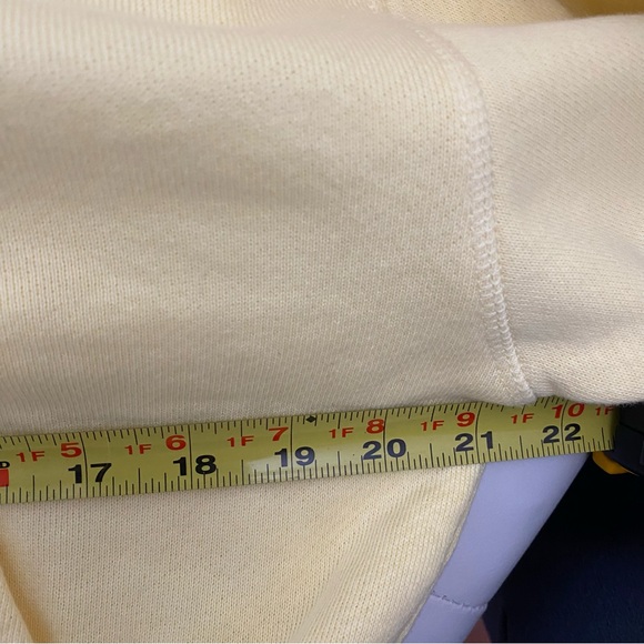 ZARA | heavy weight yellow zip up sweater - Picture 6 of 6